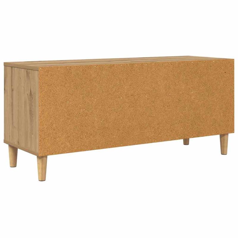 Casa si Gradina - Mobilier - Comode si corpuri - Comode - Cabinet TV Stejar Artizanal 100 x 34,5 x 44,5 cm Lemn compozit - Infinity.ro
