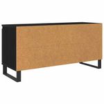 Casa si Gradina - Mobilier - Comode si corpuri - Comode - Cabinet TV Stejar Negru 104 x 35 x 50 cm Lemn compozit - Infinity.ro