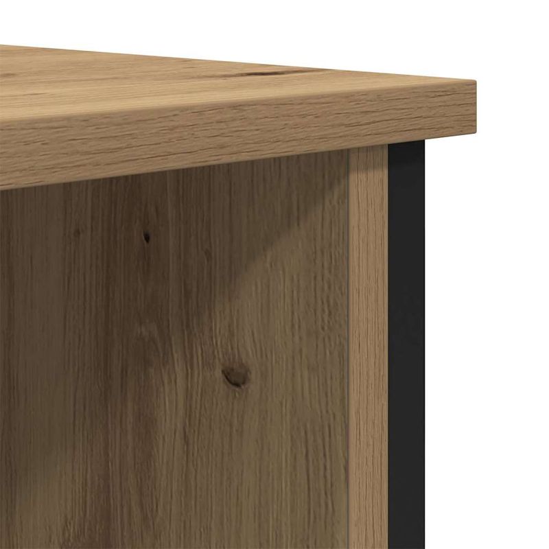 Casa si Gradina - Mobilier - Comode si corpuri - Comode - Cabinet TV Stejar Artizanal 100 x 40 x 50 cm Lemn compozit - Infinity.ro