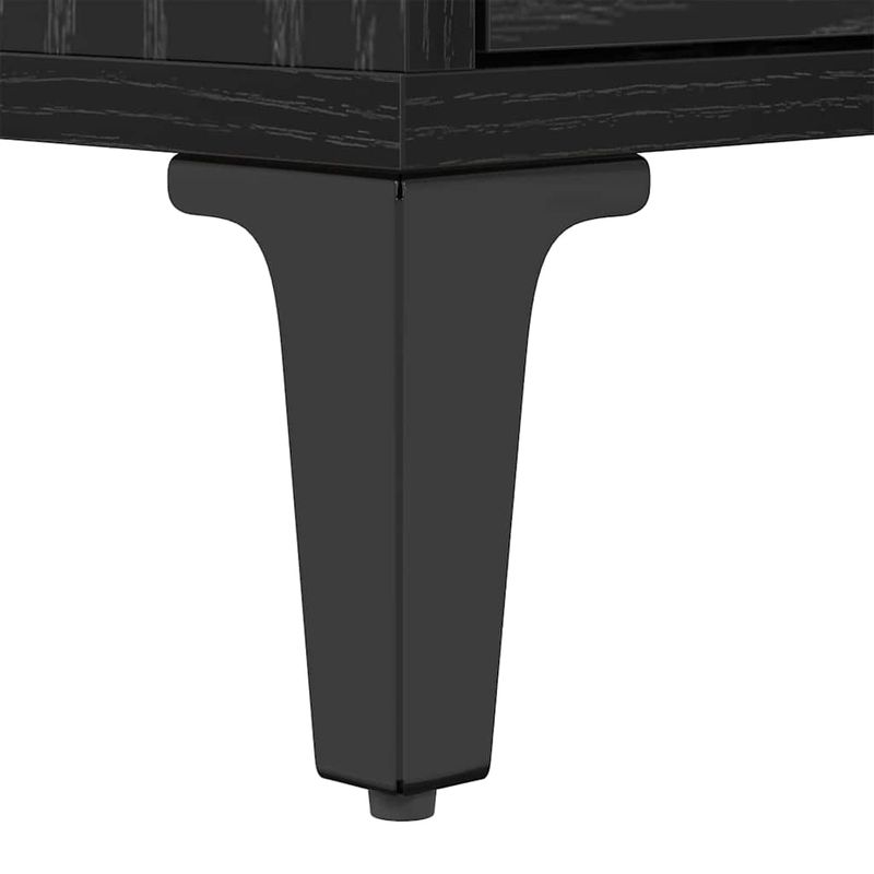 Casa si Gradina - Mobilier - Comode si corpuri - Comode - Cabinet TV Stejar negru 150 x 30 x 44.5 cm Lemn compozit - Infinity.ro
