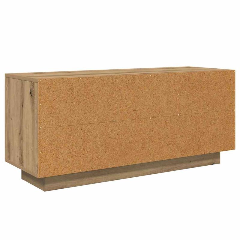 Casa si Gradina - Mobilier - Comode si corpuri - Comode - Cabinet TV Stejar Artizanal 102 x 35 x 45 cm Lemn compozit - Infinity.ro