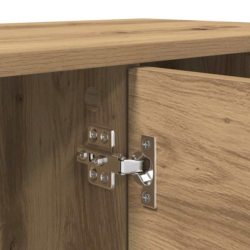 Casa si Gradina - Mobilier - Comode si corpuri - Comode - Cabinet TV Stejar Artizanal 102 x 35 x 36,5 cm Lemn compozit - Infinity.ro