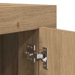 Casa si Gradina - Mobilier - Comode si corpuri - Comode - Cabinet TV Stejar Artizanal 102 x 35 x 45 cm Lemn compozit - Infinity.ro