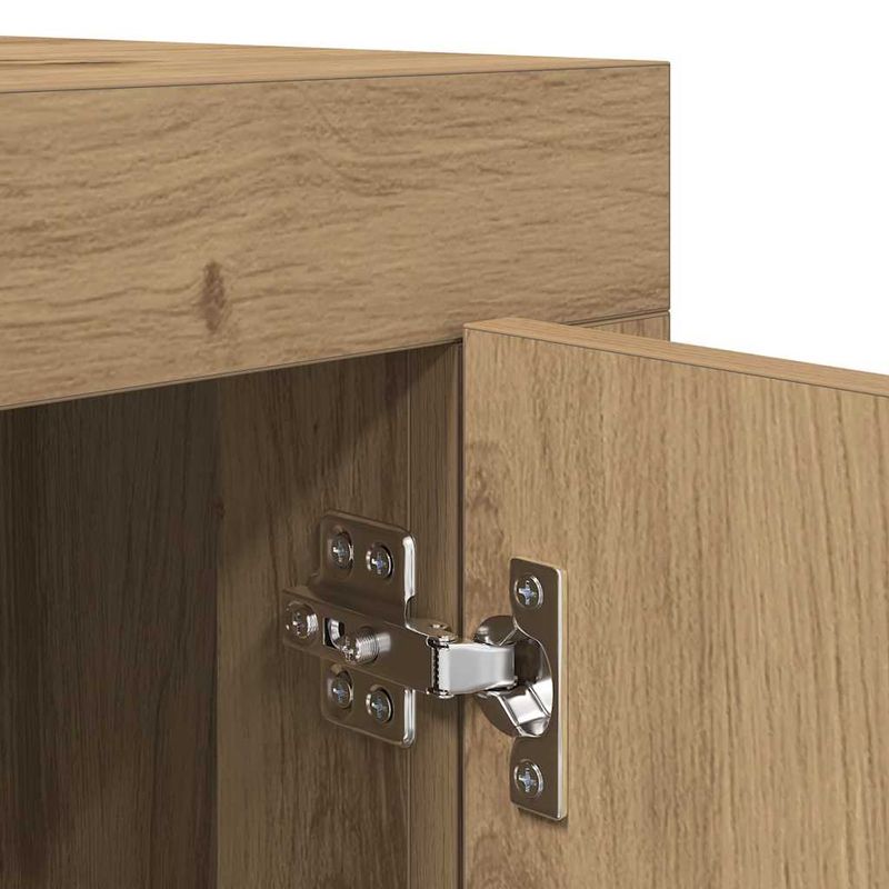 Casa si Gradina - Mobilier - Comode si corpuri - Comode - Cabinet TV Stejar Artizanal 102 x 35 x 45 cm Lemn compozit - Infinity.ro