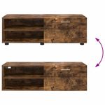 Casa si Gradina - Mobilier - Seturi de mobilier - Seturi living - Cabinet TV Stejar afumat 100.5 x 39 x 30 cm Lemn compozit - Infinity.ro