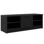 Casa si Gradina - Mobilier - Comode si corpuri - Comode - Cabinet TV Stejar Negru 102 x 35 x 36,5 cm Lemn compozit - Infinity.ro