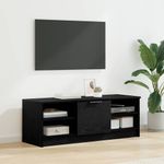 Casa si Gradina - Mobilier - Comode si corpuri - Comode - Cabinet TV Stejar Negru 102 x 35 x 36,5 cm Lemn compozit - Infinity.ro