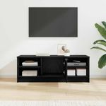 Casa si Gradina - Mobilier - Comode si corpuri - Comode - Cabinet TV Stejar Negru 102 x 35 x 36,5 cm Lemn compozit - Infinity.ro