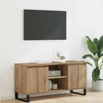 Casa si Gradina - Mobilier - Comode si corpuri - Comode - Cabinet TV Stejar Artizanal 104 x 35 x 50 cm Lemn compozit - Infinity.ro