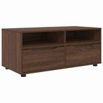 Casa si Gradina - Mobilier - Comode si corpuri - Comode - Cabinet TV Stejar inchis 100 x 48 x 43 cm Lemn compozit - Infinity.ro