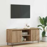 Casa si Gradina - Mobilier - Comode si corpuri - Comode - Cabinet TV Stejar Artizanal 104 x 35 x 50 cm Lemn compozit - Infinity.ro