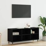 Casa si Gradina - Mobilier - Comode si corpuri - Comode - Cabinet TV Stejar Negru 103,5 x 30 x 50 cm Lemn compozit - Infinity.ro