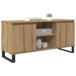 Casa si Gradina - Mobilier - Comode si corpuri - Comode - Cabinet TV Stejar Artizanal 104 x 35 x 50 cm Lemn compozit - Infinity.ro