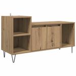 Casa si Gradina - Mobilier - Comode si corpuri - Comode - Cabinet TV Stejar Artizanal 100 x 35 x 55 cm Lemn compozit - Infinity.ro