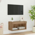 Casa si Gradina - Mobilier - Comode si corpuri - Comode - Cabinet TV Stejar Artizanal 60 x 30 x 30 cm Lemn compozit - Infinity.ro