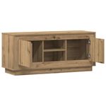 Casa si Gradina - Mobilier - Comode si corpuri - Comode - Cabinet TV Stejar Artizanal 102 x 35 x 45 cm Lemn compozit - Infinity.ro