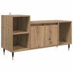 Casa si Gradina - Mobilier - Comode si corpuri - Comode - Cabinet TV Stejar Artizanal 100 x 35 x 55 cm Lemn compozit - Infinity.ro
