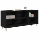 Casa si Gradina - Mobilier - Comode si corpuri - Comode - Cabinet TV Stejar Negru 103,5 x 30 x 50 cm Lemn compozit - Infinity.ro