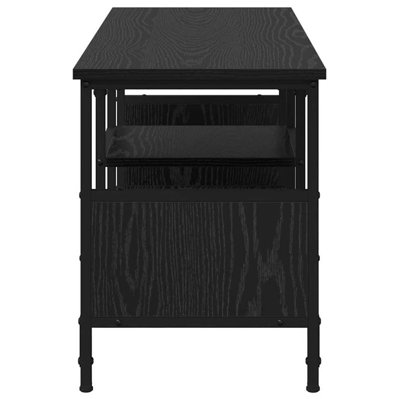 Casa si Gradina - Mobilier - Comode si corpuri - Comode - Cabinet TV Stejar Negru 100 x 35 x 45 cm - Infinity.ro