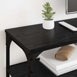 Casa si Gradina - Mobilier - Comode si corpuri - Comode - Cabinet TV Stejar Negru 160 x 30 x 50 cm - Infinity.ro