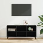 Casa si Gradina - Mobilier - Comode si corpuri - Comode - Cabinet TV Stejar Negru 103,5 x 30 x 50 cm Lemn compozit - Infinity.ro