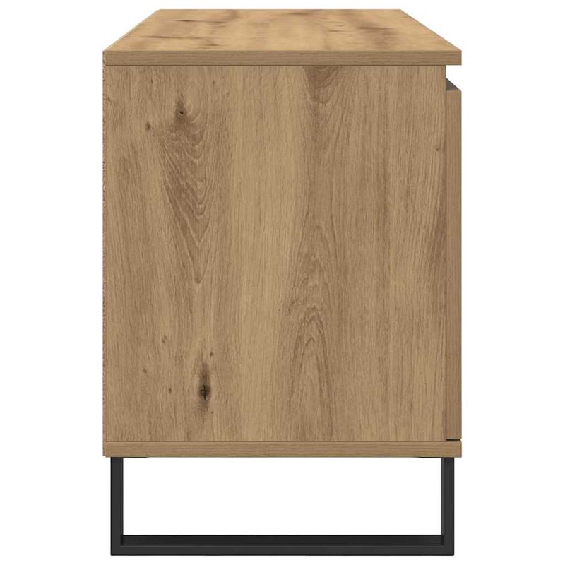 Casa si Gradina - Mobilier - Comode si corpuri - Comode - Cabinet TV Stejar Artizanal 104 x 35 x 50 cm Lemn compozit - Infinity.ro