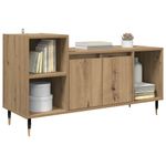 Casa si Gradina - Mobilier - Comode si corpuri - Comode - Cabinet TV Stejar Artizanal 100 x 35 x 55 cm Lemn compozit - Infinity.ro
