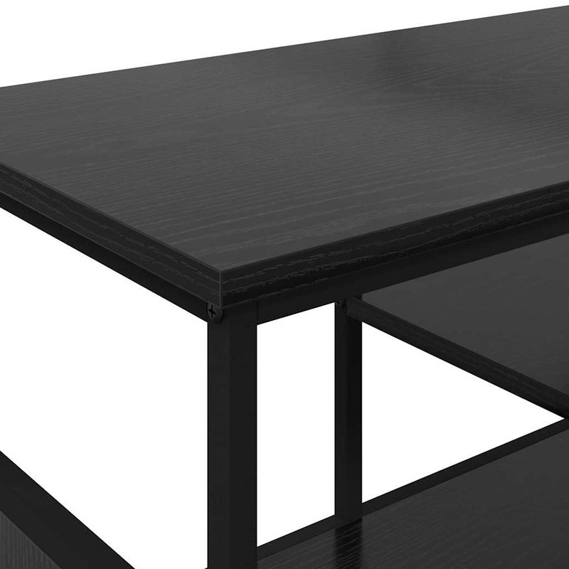 Casa si Gradina - Mobilier - Comode si corpuri - Comode - Cabinet TV Stejar Negru 100 x 35 x 45 cm - Infinity.ro