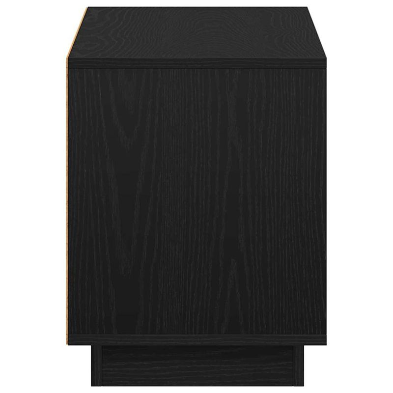 Casa si Gradina - Mobilier - Comode si corpuri - Comode - Cabinet TV Stejar Negru 102 x 35 x 45 cm Lemn compozit - Infinity.ro