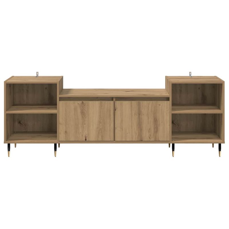 Casa si Gradina - Mobilier - Comode si corpuri - Comode - Cabinet TV Stejar Artizanal 160 x 35 x 55 cm Lemn compozit - Infinity.ro