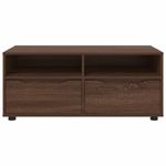 Casa si Gradina - Mobilier - Comode si corpuri - Comode - Cabinet TV Stejar inchis 100 x 48 x 43 cm Lemn compozit - Infinity.ro