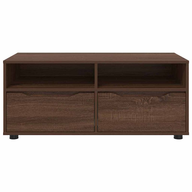 Casa si Gradina - Mobilier - Comode si corpuri - Comode - Cabinet TV Stejar inchis 100 x 48 x 43 cm Lemn compozit - Infinity.ro