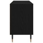Casa si Gradina - Mobilier - Comode si corpuri - Comode - Cabinet TV Stejar Negru 103,5 x 30 x 50 cm Lemn compozit - Infinity.ro