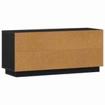 Casa si Gradina - Mobilier - Comode si corpuri - Comode - Cabinet TV Stejar Negru 102 x 35 x 45 cm Lemn compozit - Infinity.ro