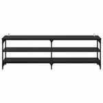 Casa si Gradina - Mobilier - Comode si corpuri - Comode - Cabinet TV Stejar Negru 160 x 30 x 50 cm - Infinity.ro