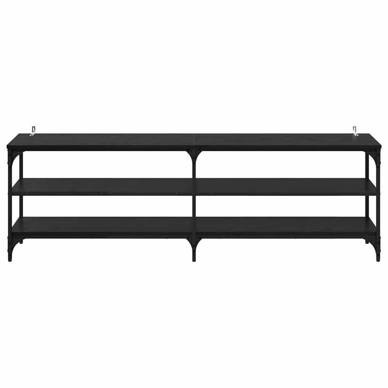 Casa si Gradina - Mobilier - Comode si corpuri - Comode - Cabinet TV Stejar Negru 160 x 30 x 50 cm - Infinity.ro