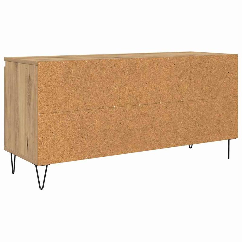 Casa si Gradina - Mobilier - Comode si corpuri - Comode - Cabinet TV Stejar Artizanal 104 x 35 x 50 cm Lemn compozit - Infinity.ro