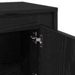 Casa si Gradina - Mobilier - Comode si corpuri - Comode - Cabinet TV Stejar Negru 102 x 35 x 45 cm Lemn compozit - Infinity.ro
