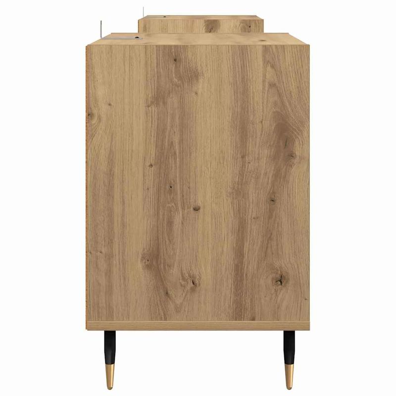 Casa si Gradina - Mobilier - Comode si corpuri - Comode - Cabinet TV Stejar Artizanal 160 x 35 x 55 cm Lemn compozit - Infinity.ro