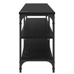 Casa si Gradina - Mobilier - Comode si corpuri - Comode - Cabinet TV Stejar Negru 160 x 30 x 50 cm - Infinity.ro