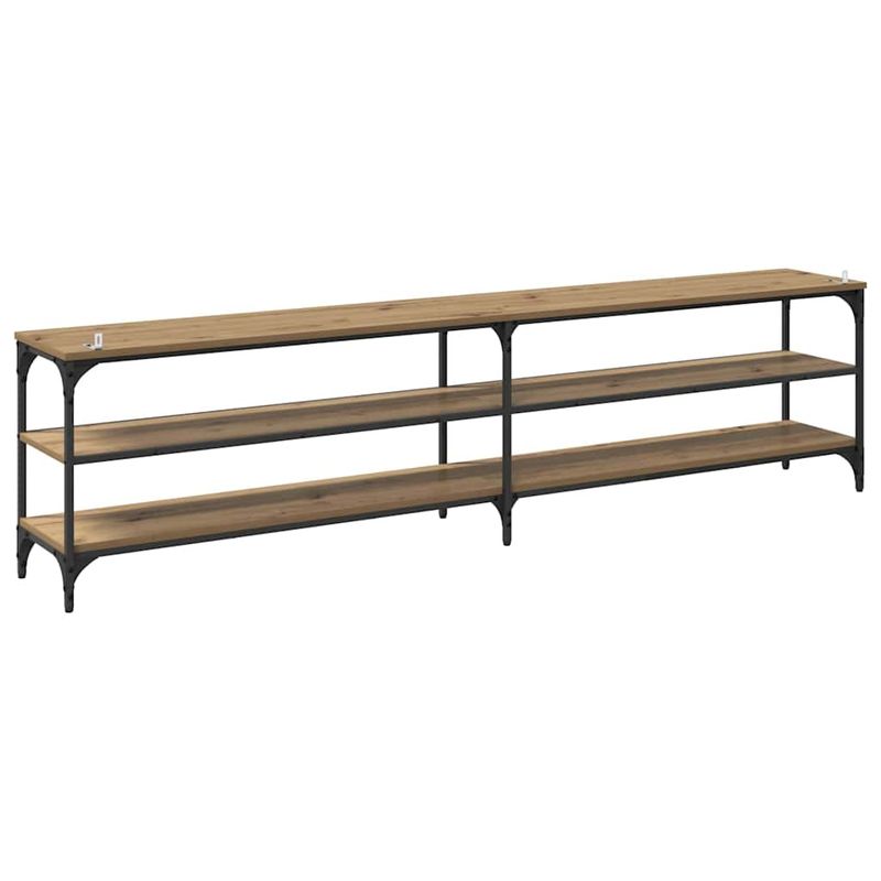 Casa si Gradina - Mobilier - Comode si corpuri - Comode - Cabinet TV Stejar Artizanal 200 x 30 x 50 cm - Infinity.ro