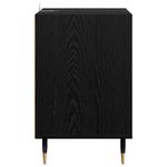 Casa si Gradina - Mobilier - Comode si corpuri - Comode - Cabinet TV Stejar Negru 100 x 35 x 55 cm Lemn compozit - Infinity.ro