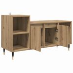Casa si Gradina - Mobilier - Comode si corpuri - Comode - Cabinet TV Stejar Artizanal 100 x 35 x 55 cm Lemn compozit - Infinity.ro