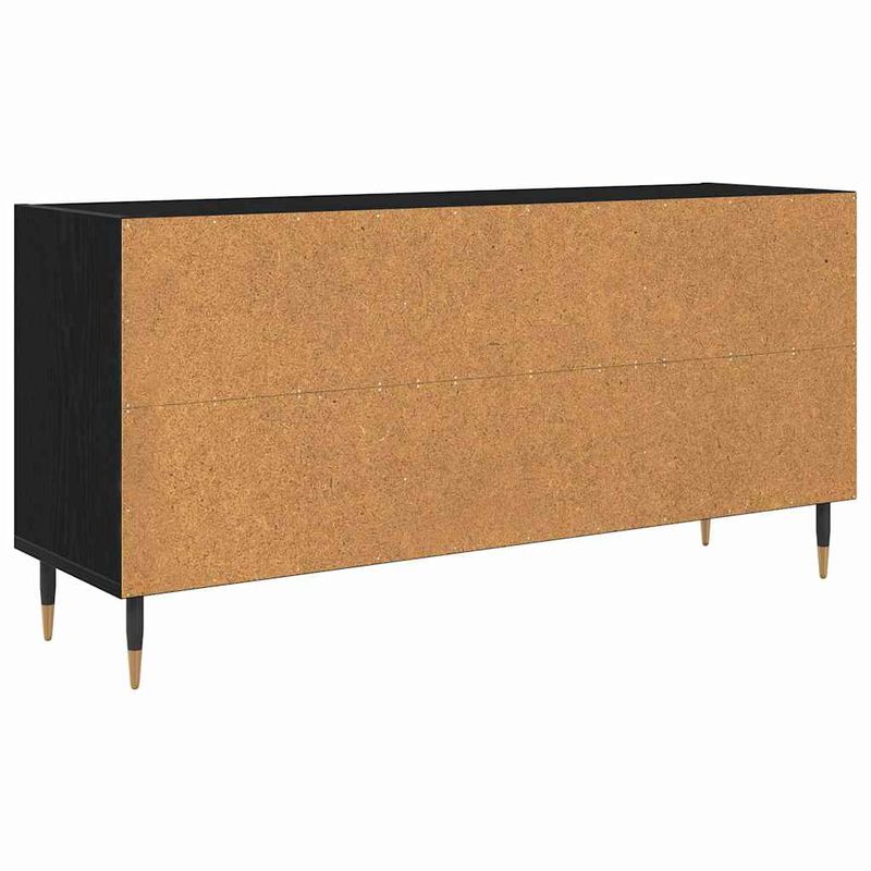 Casa si Gradina - Mobilier - Comode si corpuri - Comode - Cabinet TV Stejar Negru 103,5 x 30 x 50 cm Lemn compozit - Infinity.ro