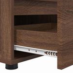 Casa si Gradina - Mobilier - Comode si corpuri - Comode - Cabinet TV Stejar inchis 100 x 48 x 43 cm Lemn compozit - Infinity.ro