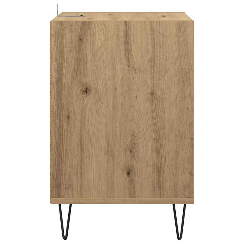 Casa si Gradina - Mobilier - Comode si corpuri - Comode - Cabinet TV Stejar Artizanal 100 x 35 x 55 cm Lemn compozit - Infinity.ro