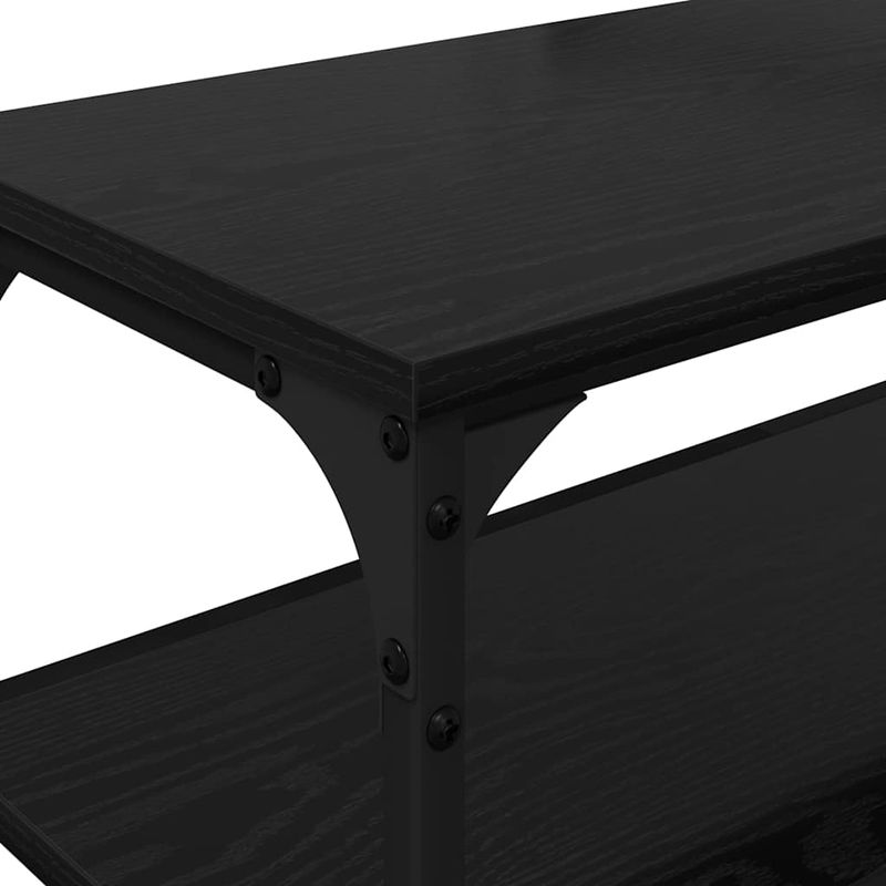 Casa si Gradina - Mobilier - Comode si corpuri - Comode - Cabinet TV Stejar Negru 160 x 30 x 50 cm - Infinity.ro