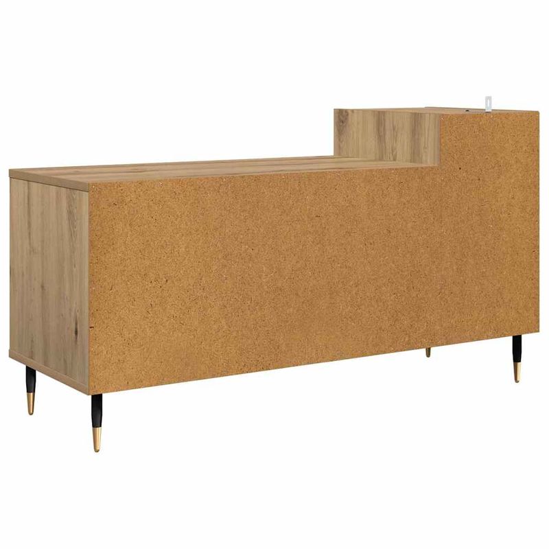 Casa si Gradina - Mobilier - Comode si corpuri - Comode - Cabinet TV Stejar Artizanal 100 x 35 x 55 cm Lemn compozit - Infinity.ro