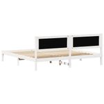 Casa si Gradina - Mobilier - Paturi si accesorii - Paturi - Cadru de pat cu headboard Gri deschis 200 x 200 cm tesatura - Infinity.ro