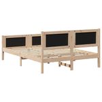 Casa si Gradina - Mobilier - Paturi si accesorii - Paturi - Cadru de pat cu headboard Gri inchis 160 x 200 cm tesatura - Infinity.ro